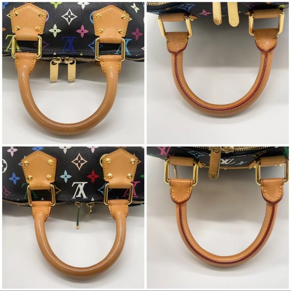 LOUISVUITTON Monogram Multi Color Noir Alma M92646 W/Bag - Picture 14 of 16